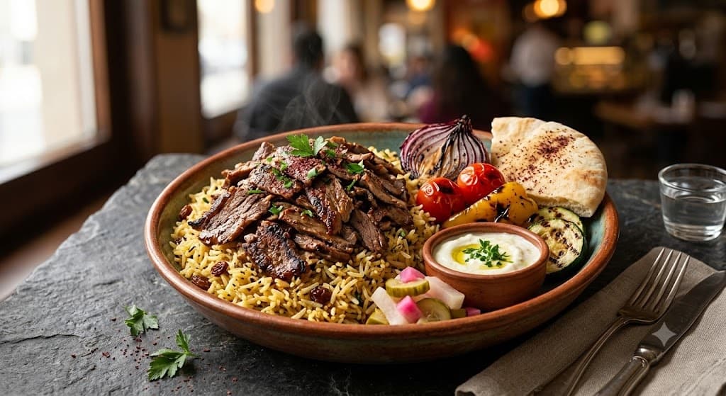 Döner with Rice